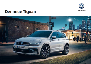 VW Tiguan 2016 Prospekt Technische Daten